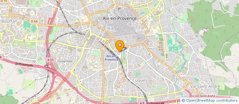 localisation de l'entreprise SCI NOMADE à AIX-EN-PROVENCE