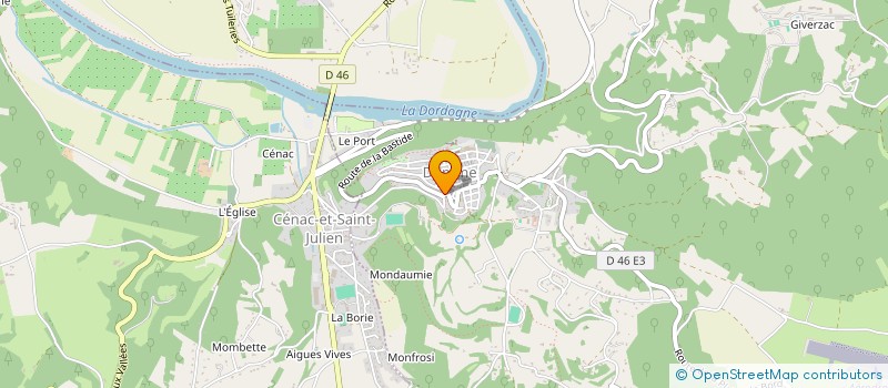 localisation de l'entreprise SCI NOMADE à DOMME