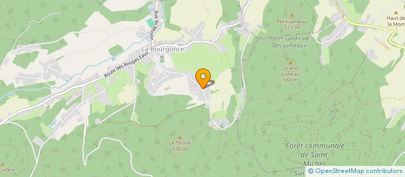 localisation de l'entreprise SCI NOMAEL  LA BOURGONCE