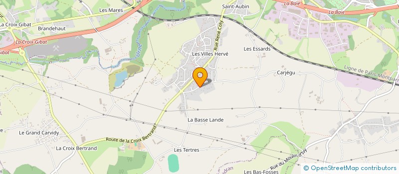 localisation de l'entreprise SCI NOMAH  YFFINIAC