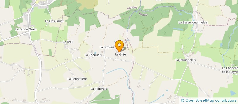 localisation de l'entreprise SCI NOMAH  BAULON