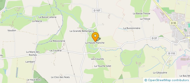 localisation de l'entreprise SCI NOMASI  BAIS