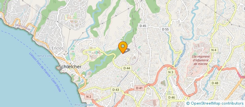 localisation de l'entreprise SCI NOMAYAT  SCHOELCHER