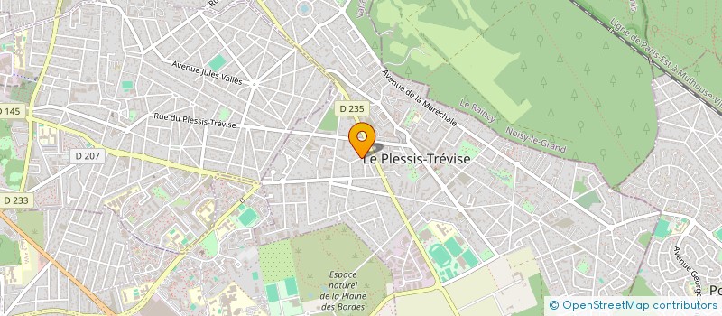 localisation de l'entreprise SCI NOME à LE PLESSIS-TREVISE