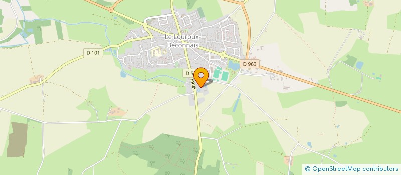 localisation de l'entreprise SCI NOMEO  VAL D'ERDRE-AUXENCE