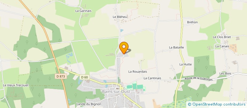 localisation de l'entreprise SCI NOMI  BAINS-SUR-OUST