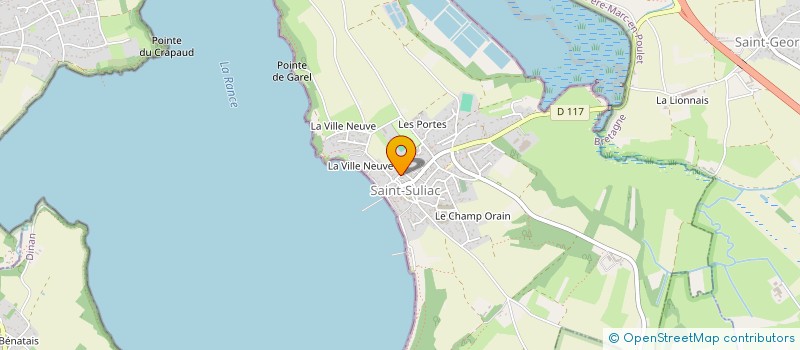 localisation de l'entreprise SCI NOMINOE  SAINT-GUINOUX