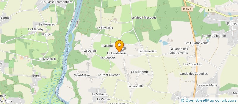 localisation de l'entreprise SCI NOMINOE  BAINS-SUR-OUST