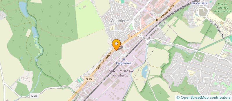 localisation de l'entreprise SCI NOMINVEST à COIGNIERES