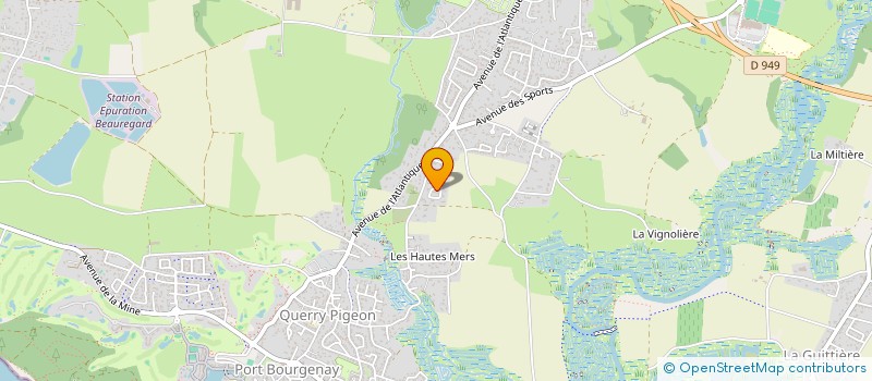 localisation de l'entreprise SCI NOMITEA  TALMONT-SAINT-HILAIRE