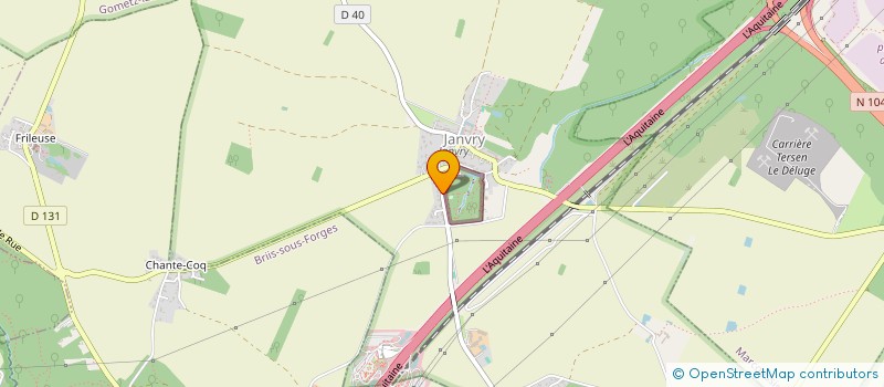 localisation de l'entreprise SCI NONAM  JANVRY