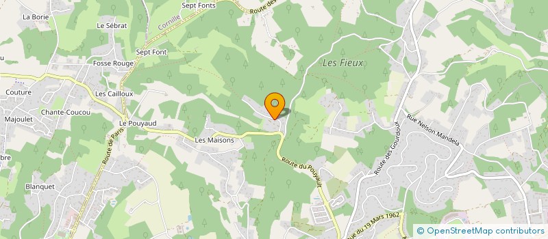 localisation de l'entreprise SCI NONET LATESTE  TRELISSAC