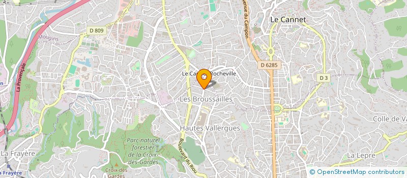 localisation de l'entreprise SCI NONIMI  CANNES