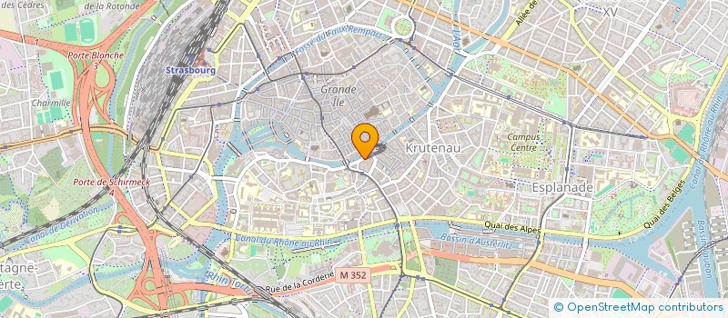 localisation de l'entreprise SCI NONIN  STRASBOURG