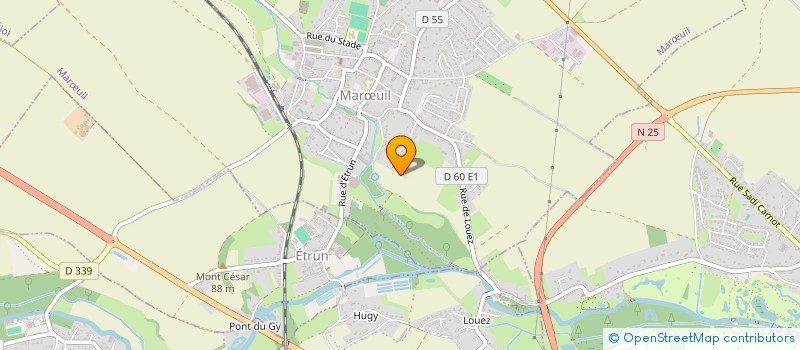 localisation de l'entreprise SCI NONNA  MARUIL