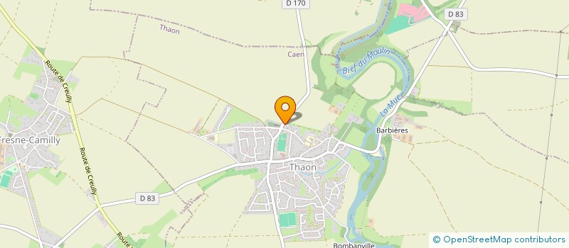 localisation de l'entreprise SCI NONNA  THAON