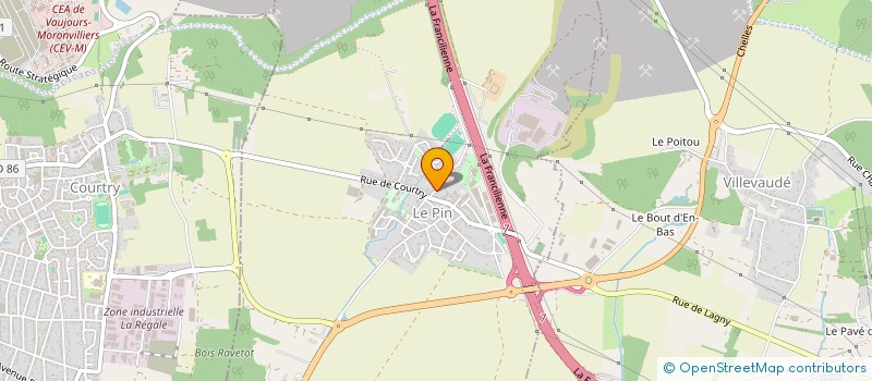 localisation de l'entreprise SCI NONO à LE PIN