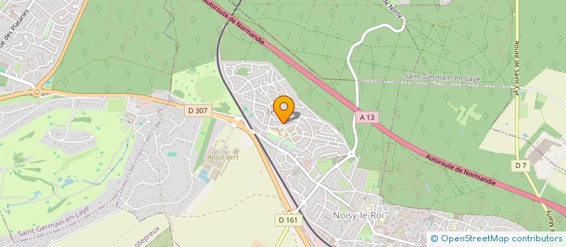 localisation de l'entreprise SCI NONY NOISY 2 à NOISY-LE-ROI