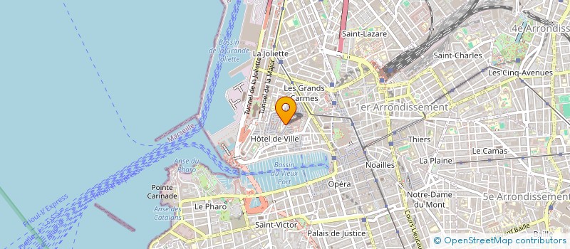 localisation de l'entreprise SCI NOOPIES & COUILLE à MARSEILLE