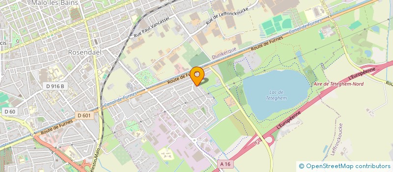 localisation de l'entreprise SCI NOORDZEE IMMO  TETEGHEM-COUDEKERQUE-VILLAGE