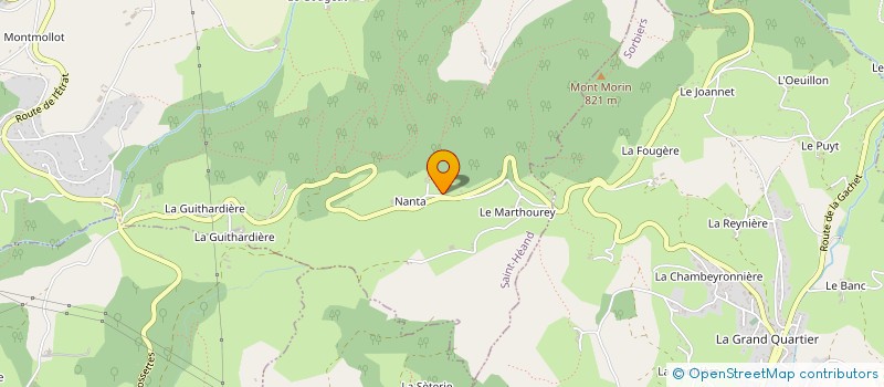 localisation de l'entreprise SCI NOOSA  SAINT-HEAND