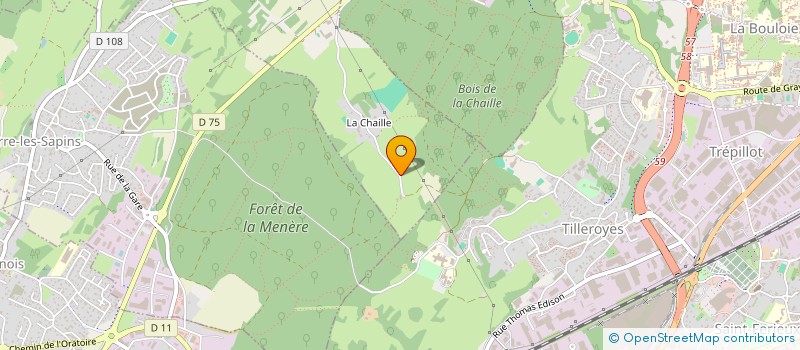 localisation de l'entreprise SCI NOPAL  POUILLEY-LES-VIGNES