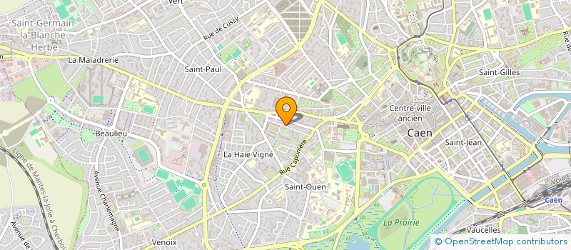 localisation de l'entreprise SCI NOR-SA à CAEN