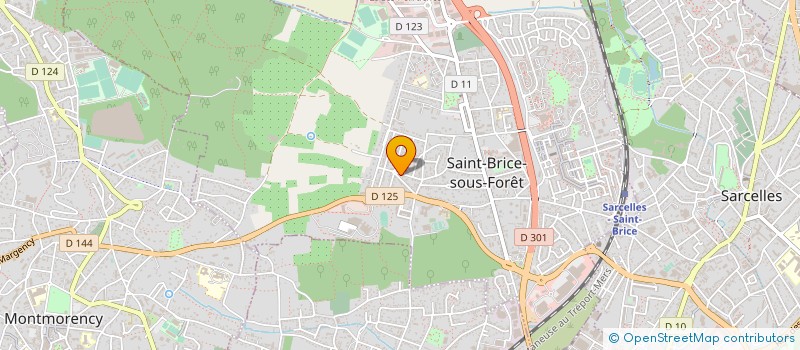 localisation de l'entreprise SCI NOR TEC à SAINT-BRICE-SOUS-FORET