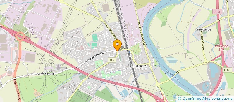 localisation de l'entreprise SCI NORA à UCKANGE