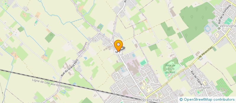 localisation de l'entreprise SCI NORA  PERENCHIES