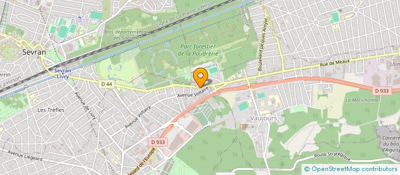 localisation de l'entreprise SCI NORA à LIVRY-GARGAN