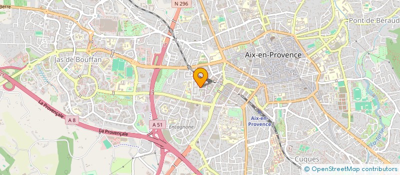localisation de l'entreprise SCI NORA  AIX-EN-PROVENCE