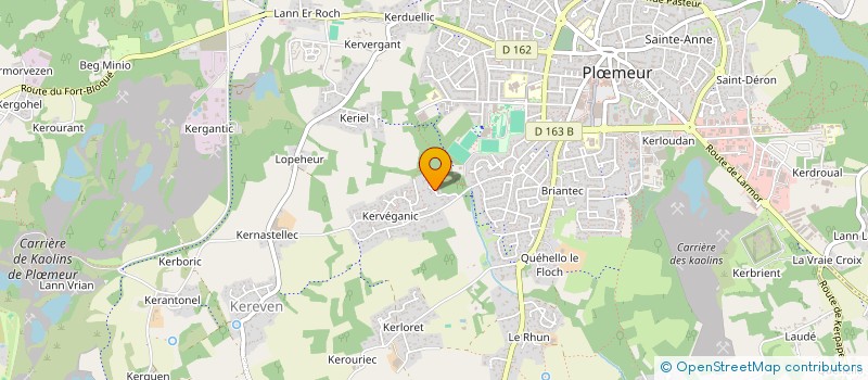 localisation de l'entreprise SCI NORAD à PLOEMEUR