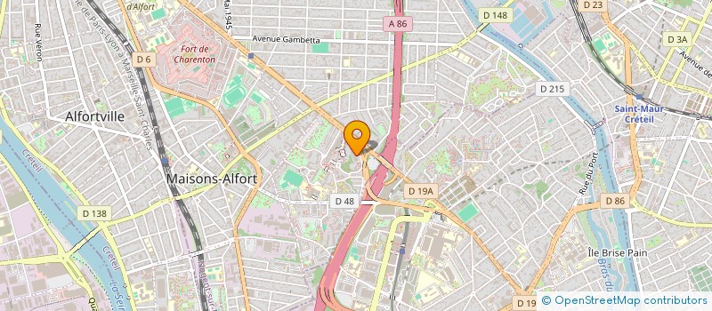 localisation de l'entreprise SCI NORAH à MAISONS-ALFORT