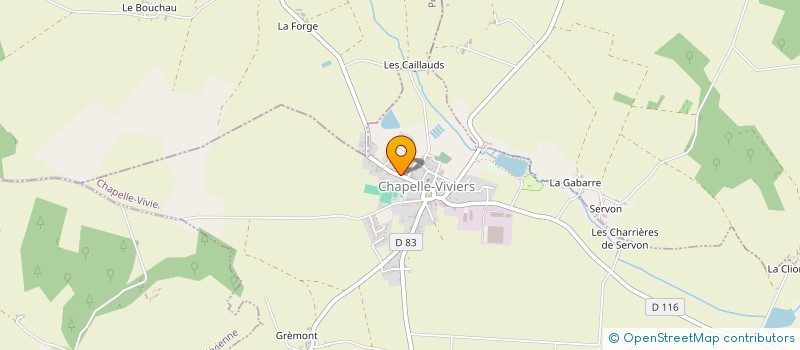 localisation de l'entreprise SCI NORAIEVA  CHAPELLE-VIVIERS