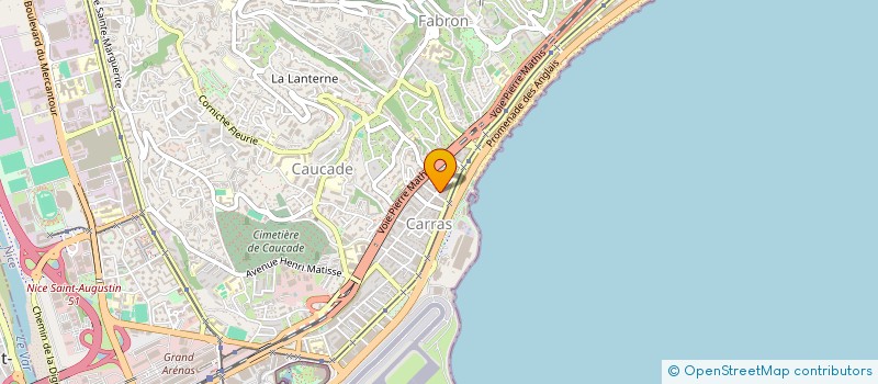 localisation de l'entreprise SCI NORAL  NICE