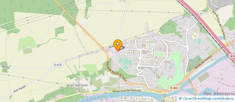 localisation de l'entreprise SCI NORANE à MONTEREAU-FAULT-YONNE