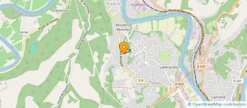 localisation de l'entreprise SCI NORBOIS  SAINT-PIERRE-LAFEUILLE