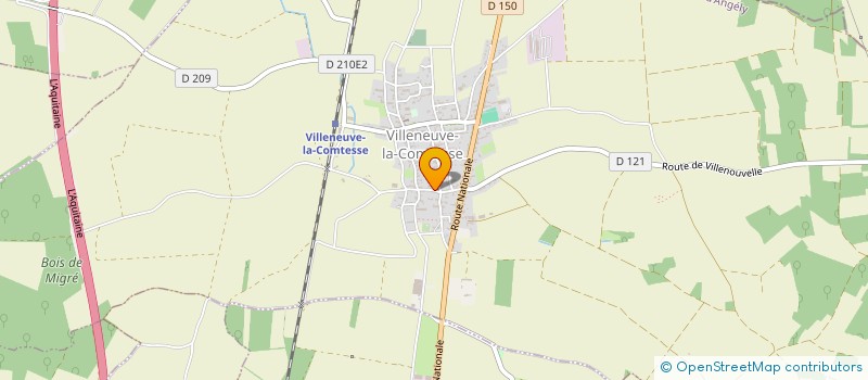 localisation de l'entreprise SCI NORCOREVE  VILLENEUVE-LA-COMTESSE