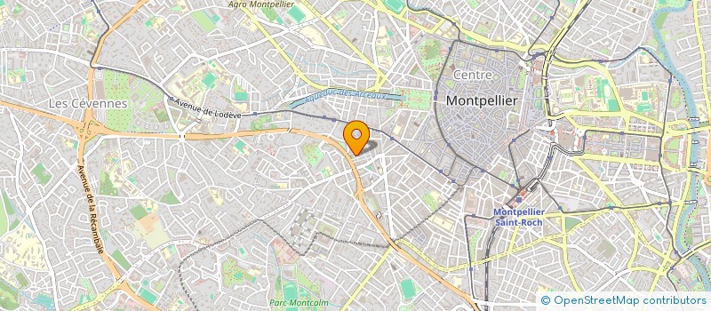 localisation de l'entreprise SCI NORD à MONTPELLIER