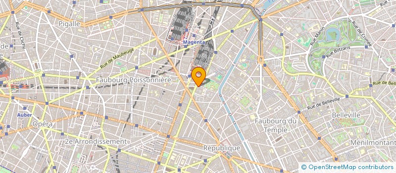 localisation de l'entreprise SCI NORD CARIBOU  PARIS