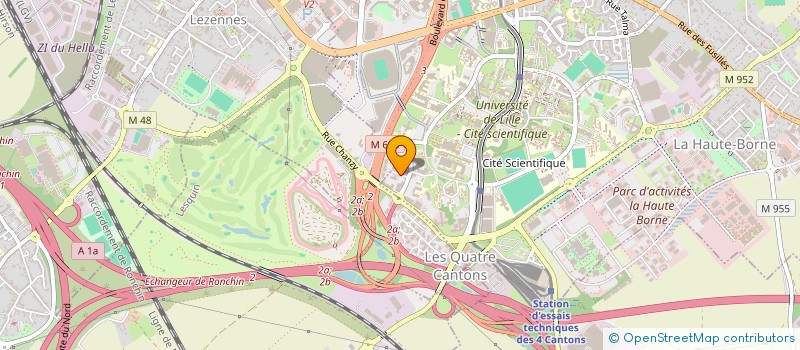 localisation de l'entreprise SCI NORD IMMO ET IMAGES à VILLENEUVE-D'ASCQ