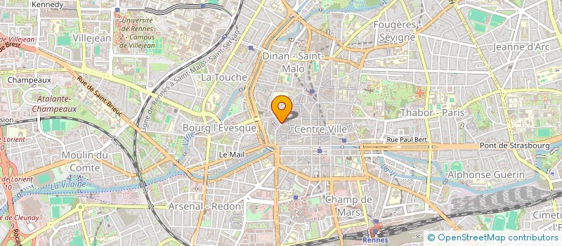 localisation de l'entreprise SCI NORD SUD  RENNES