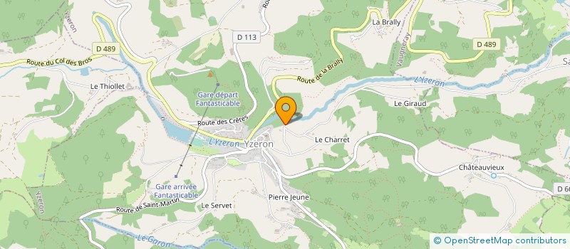 localisation de l'entreprise SCI NORDIC HOME LOZERE  YZERON