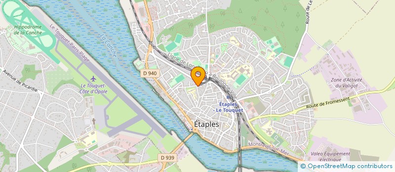 localisation de l'entreprise SCI NORDOC  AIRON-ST-VAAST