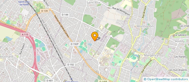 localisation de l'entreprise SCI NORECLI à SAINT-PRIX
