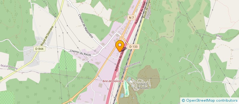 localisation de l'entreprise SCI NOREIB  MALATAVERNE