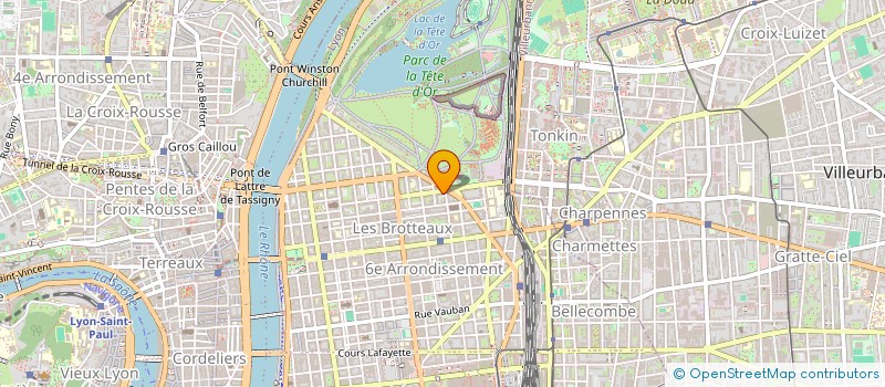 localisation de l'entreprise SCI NOREN  LYON