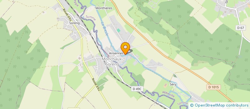 localisation de l'entreprise SCI NOREV  BOUTTENCOURT