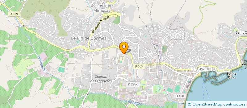 localisation de l'entreprise SCI NORFOLK à BORMES-LES-MIMOSAS